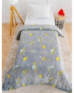 Плед Павлинка Космос неон 150x200