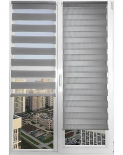 Рулонная штора АС МАРТ Мидлайт 52x150 (cветло-серый) Ас март