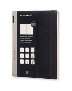 Блокнот PROFESSIONAL SOFT XLarge PROPFNTB4SBK Moleskine