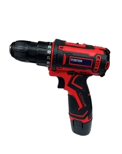 Дрель-шуруповерт акк. CDF 1202 (12В,2ск,25Нм,АКБ 2х1.3Ач,ЗУ,кейс) Foster