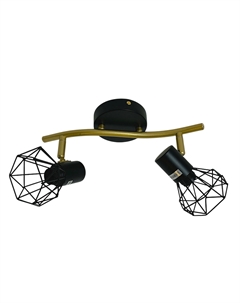 Светильник подвесной (LOFT) 2х40Вт Е14 DA6151-2 Goldlight