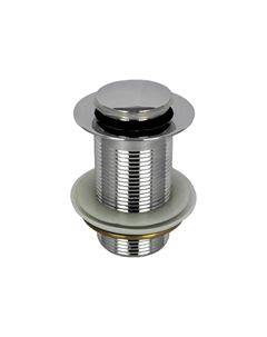 Выпуск - донный клапан для умывальника 1.1/4", клик-клак без перелива 37 мм, MP-У Мастерпроф