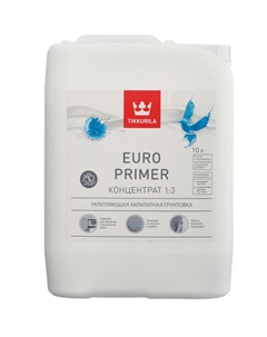 Грунтовка EURO PRIMER, конц. 1:3, 10л Tikkurila