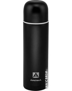 Термос 105-1000 1л (черный текстурный) Арктика