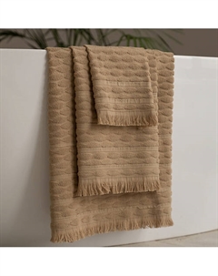 Полотенце махровое "Вэйв" Бежевый 70х140 см Pasionaria