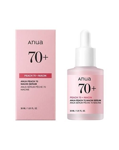 Сыворотка для лица PEACH тонизирующая с ниацинамидом и экстрактом персика 30 Anua
