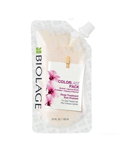 Маска для окрашенных волос ColorLast Deep Treatment Pack 100 Biolage