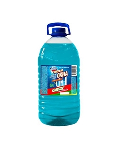 Средство для мытья стекол Чистые окна с нашатырным спиртом Золушка