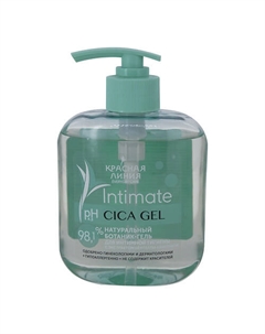 Натуральный ботаник-гель для интимной гигиены "УВЛАЖНЕНИЕ И КОМФОРТ" 300 Красная линия