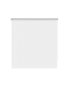 Рулонная штора «Блэкаут Плайн», 90x250 см, цвет белый Decofest