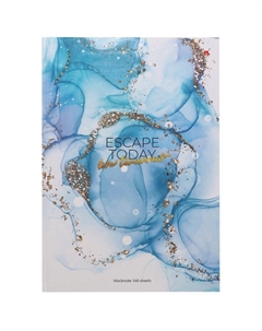 Блокнот - престиж А4, 160 листов, мрамор Альт