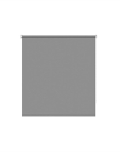 Рулонная штора «Плайн», 50х160 см, цвет серый Decofest