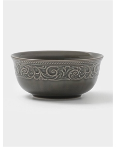 Салатник WY Floral Laceware, 700 мл, d=15 см, фарфор, серая Wilson&young