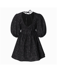 Платье с вырезом на спине мини женское, размер S, чёрное Mist