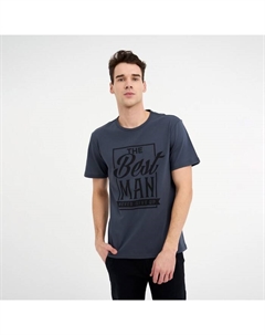 Футболка мужская «Best man», р. 48 Kaftan