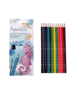 Карандаши акварельные 12 цветов, . Dream World Brunovisconti