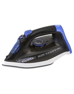 Утюг econ ECO-BI2404, 2400 Вт, керамическая подошва, 320 мл, чёрно-синий Econ