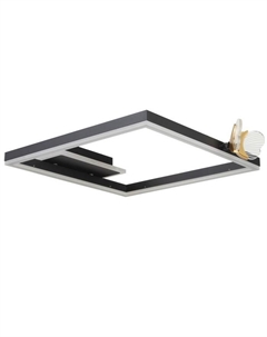 Люстра "Бабочки Уно" 36Вт LED 6000К черный 45х45х6см Bayerlux