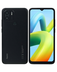 Смартфон Xiaomi Redmi A1+ RU, 6.52", IPS, 2 Гб, 32 Гб, 8 Мп, 5 Мп, 5000 мАч, черный