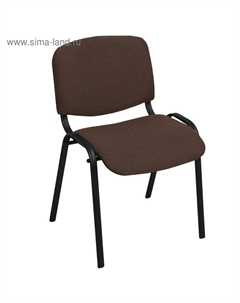 Стул офисной «ИЗО», ткань, цвет каркас чёрный/коричневая Клик мебель