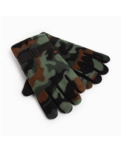 Перчатки мужские двухслойные, размер 26, хаки Minaku