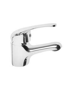 Смеситель для раковины «СоюзКран» 567-018, однорычажный, низкий излив 91 мм, цинк, хром Союзкран