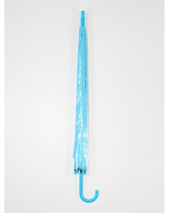 Зонт - трость полуавтоматический «Однотон», 8 спиц, R=46/55 см, d=92 см, голубой Qf