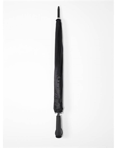 Зонт - трость полуавтоматический «Однотонный», 16 спиц, R=48/55 см, d=96 см, чёрный Qf