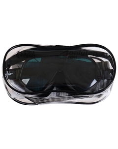 Очки-полумаска для плавания, цвет чёрный Onlytop