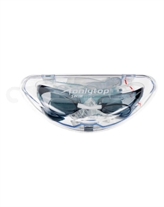 Очки стартовые для плавания, беруши, набор носовых перемычек Onlytop