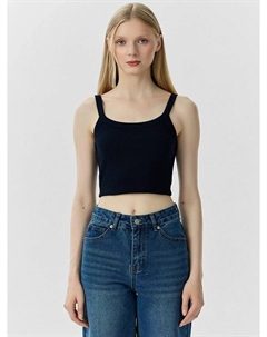 Топ женский темно-синий в рубчик Mark formelle