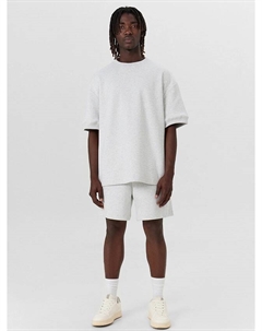 Комплект мужской серый: футболка и шорты Mark formelle