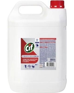 Универсальное чистящее средство Cif Professional Кислотное концентриров. против ржавчины и налета