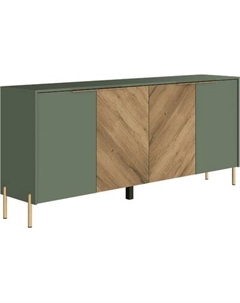 Тумба Black Red White Siena KOM4D Black red white