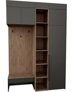 Секция в прихожую Рэйгрупп Рэй P257-B3-WKW В3