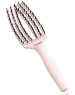 Расческа Olivia Garden Fingerbrush Care Iconic Boar & Nylon Pastel Pink M Olivia garden