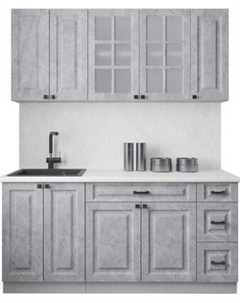 Кухонный гарнитур Интерлиния Мила Деко 1.7А