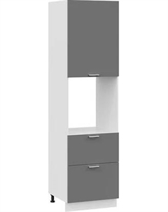 Шкаф-пенал кухонный ТриЯ Габриэлла 1П6Я2 с одной дверью и двумя ящиками Трия