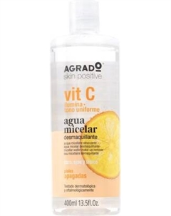 Мицеллярная вода Agrado Vit C make-up remover