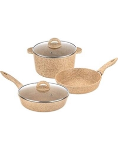 Набор кухонной посуды Elan Gallery Медовый гранит / 121119+3 Elan gallery