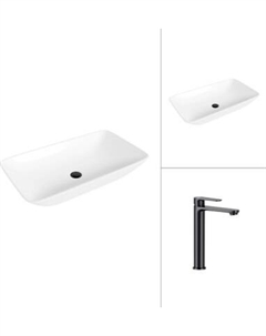 Умывальник со смесителем Lauter 21886 + Moon 21СК8691BS