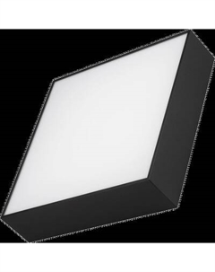 Потолочный светильник Arlight SP-QUADRO-S250x250-25W Day4000 BK 120deg / 034789