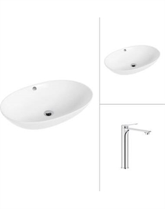 Умывальник со смесителем Lauter 21709 + Rio 21AM12672