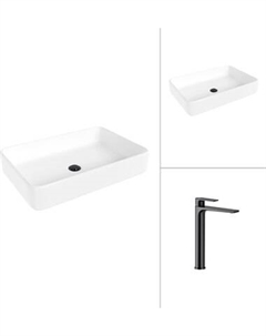 Умывальник со смесителем Lauter 21842 + Reef 21CK8678BS