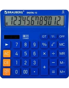 Калькулятор Brauberg Digital 12-BL / 272969