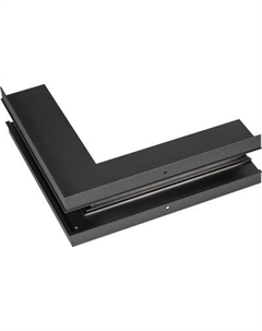 Коннектор для трековой системы Arlight MAG-CON-4560-F-L90-EXT BK / 027014