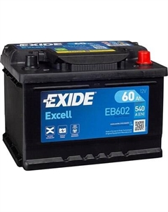 Автомобильный аккумулятор Exide Excell EB602
