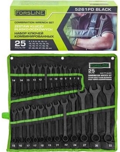 Набор ключей ForsLine FL-5261PD Black Forsline