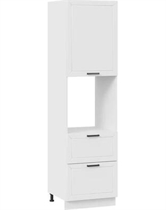 Шкаф-пенал кухонный ТриЯ Лорас 1П6Я2 с одной дверью и двумя ящиками Трия