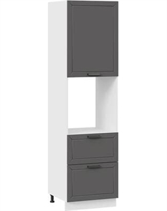 Шкаф-пенал кухонный ТриЯ Лорас 1П6Я2 с одной дверью и двумя ящиками Трия